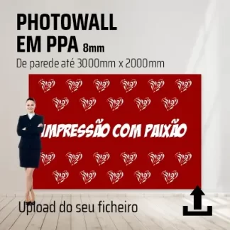 Photowall PPA para parede de 8mm de espessura